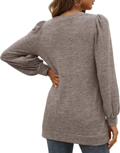 Miniatura 4 de Camisas de manga larga para mujer blusa holgada y casual