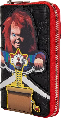 Miniatura 2 de Loungefly Cartera universal Chucky con cremallera alrededor