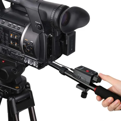 Miniatura 2 de AODELAN Control de zoom Control remoto para videocámara Lanc Terminal Trípode Grabar Video Zoom para Sony NX5C, 190P, 150P, 198P, VX2000E/Canon XL1S
