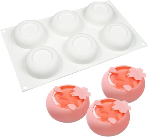 Miniatura 3 de mostsom Molde de silicona para mousse, molde de mousse de forma redonda, molde de silicona para tartas, herramienta para hornear, postre