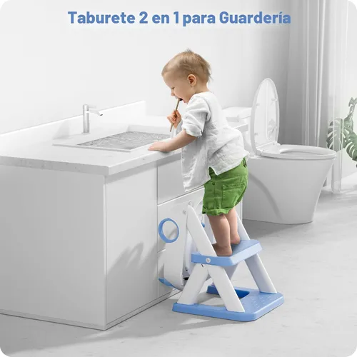 Miniatura 6 de Asiento de Entrenamiento de Baño, Asiento de Inodoro Mejorado para Niños y Niñas, Asiento de Entrenamiento de Baño 2 en 1 para Niños, Asiento