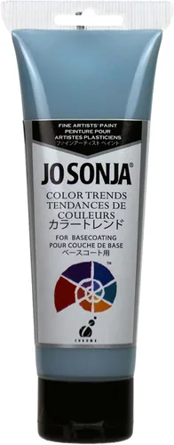 Miniatura 25 de Jo Sonja Colores de fondo – Botella de 6 oz de acrílico de flujo mate – Deep Pond color fantasía (Deep Pond)