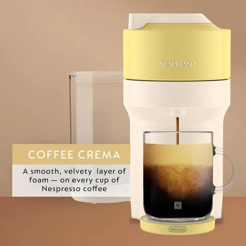 Miniatura 3 de Nespresso Edición Limitada Vertuo Pop+ Cafetera y Máquina de Espresso de De'Longhi, Amarillo Pastel