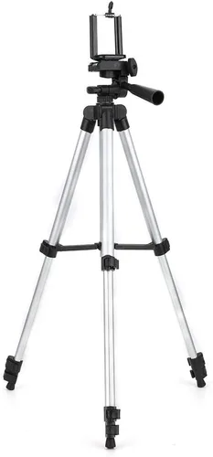 Miniatura 9 de Soporte de trípode para teléfono, trípode para selfie para teléfono celular con soporte para teléfono, trípode de viaje de aluminio extensible