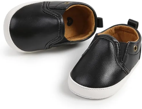 Zapatos para bebés niños y niñas, suela suave, mocasines Oxford, zapatos de cuna para recién nacidos, zapatos antideslizantes para uniforme de boda,