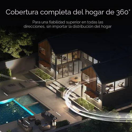 Miniatura 8 de Netgear Orbi Serie 970 Sistema de Red Mallada WiFi de Cuatro Bandas (RBE972S) - Rúter + 1 Extensor Satélite, Características de Seguridad, 27 Gbps