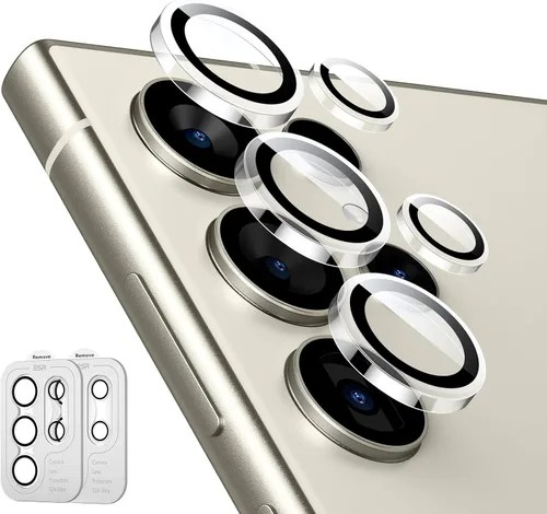 Miniatura 10 de ESR Protector de lente de cámara para Samsung Galaxy S24 Ultra, protectores de lente individuales, vidrio templado ultrafino resistente a