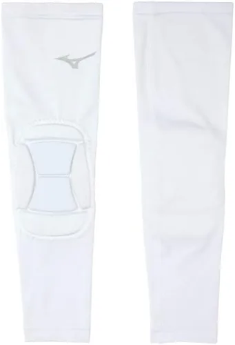 Miniatura 2 de Mizuno MZO Mangas Acolchadas - Negro, Lona, Talla Única para Todos, Adultos, Unisex Blanco