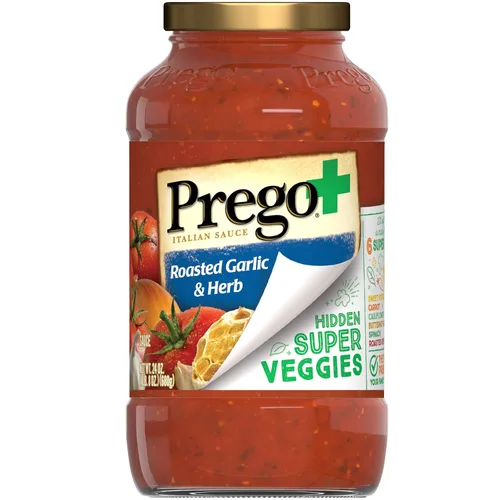 Miniatura 26 de Prego Tomate grueso con salsa de pasta de ajo y cebolla, tarro de 24 onzas