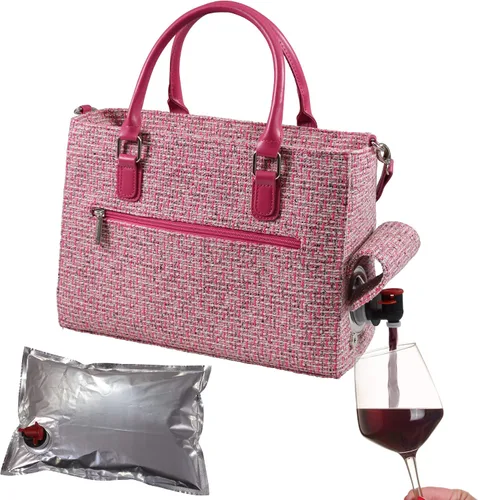Miniatura 26 de Primeware – Bolsa aislante para bebidas con bolsa de 3 litros Almacenamiento térmico caliente y frío Dispensador portátil para vino, cócteles