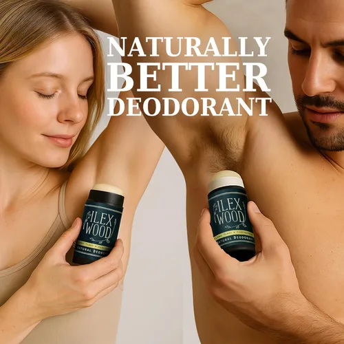 Miniatura 5 de The Ilex Wood Desodorante Natural – 2.4 fl oz. Hecho a mano, libre de sal de aluminio, libre de plástico, libre de crueldad y alcohol, vegano, tubo