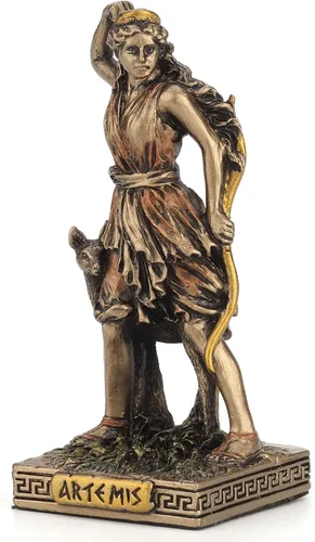 Miniatura 4 de Veronese Design Figura miniatura de dioses griegos (Artemisa, bronce)
