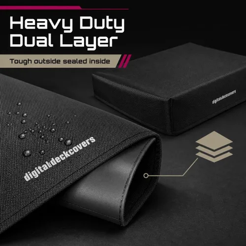 Miniatura 3 de DigitalDeckCovers Cubierta antipolvo compatible con grabadora digital Tascam DP-24 / DP-32 / DP-32SD