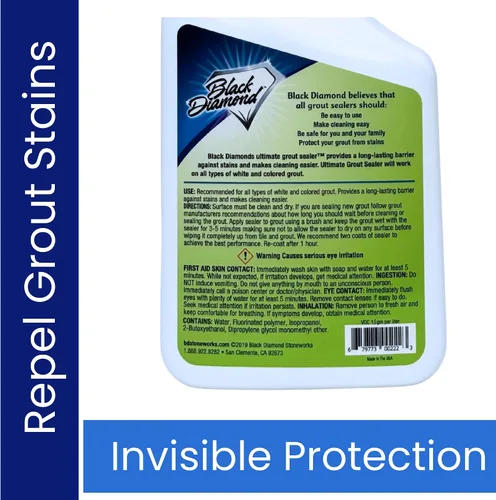 Miniatura 8 de SELLADOR DE LECHADA ULTIMO – Protección profesional para azulejos, piedra y lechada para duchas, pisos y salpicaderos Fácil de limpiar, repelente