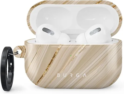 Miniatura 14 de Burga Funda para Airpods Pro 2 2022, compatible con Apple AirPods, funda protectora de plástico rígido, accesorios elegantes para teléfonos