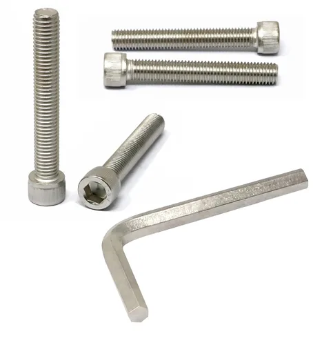 Miniatura 125 de iexcell 25 piezas M4 x 60/65/70/75/3.150 in paso de rosca 0.028 in acero inoxidable 304 cabeza hexagonal Tornillos Tornillos surtido Kit