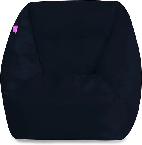 Miniatura 45 de Posh Beanbags - Sillón puff grande, 38 pulgadas, color azul rey sólido Nylon suave - Azul real