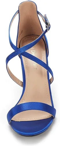 Miniatura 5 de Dream Pairs - Sandalias de tacón con punta abierta Dolce Fashion para mujer