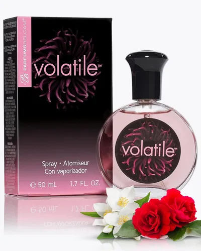 PB ParfumsBelcam Volatile Eau de Parfum Spray para mujer, elegante perfume floral en polvo con jazmín, rosa, orquídea y fresia, fragancia femenina