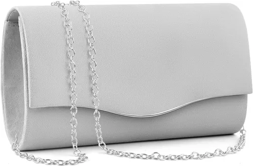 Miniatura 15 de TINDTOP - Bolsos de mano para mujer, formales para noche, de ante, con hombro, tipo sobre, para fiesta, bolsos cruzados, para boda, cóctel, bailes