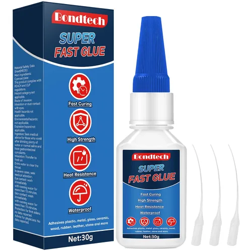 Miniatura 15 de Pegamento de plástico de 1.06 oz, súper pegamento para plástico, adhesivo transparente fuerte para miniaturas, modelo, PLA, impresión 3D, acrílico