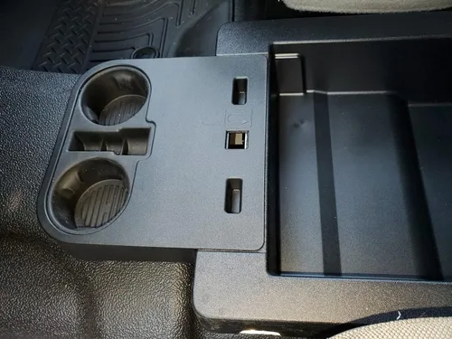 Miniatura 4 de Soporte para taza de consola central delantera de repuesto para HC3Z-2813562-AB compatible con Ford F150 2015-2020, F250 F350 F450 Super Duty