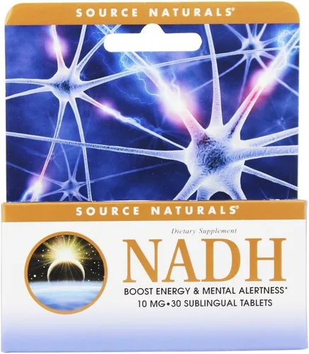Miniatura 6 de Source Naturals NADH 10 mg, aumenta la energía y el estado de alerta mental - 20 pastillas