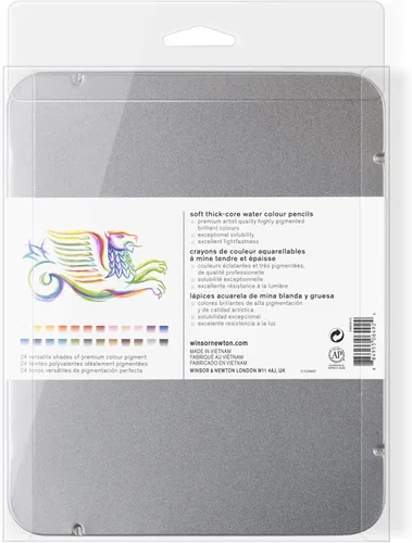 Miniatura 3 de Winsor & Newton Studio Collection - Lápices de artista, lápices de acuarela, juego de 24