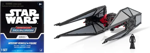 Miniatura 12 de Star Wars Micro Galaxy Squadron TIE Defender Elite Mystery Bundle - Vehículos de 3 y 2.5 pulgadas con accesorios (exclusivo de Amazon)