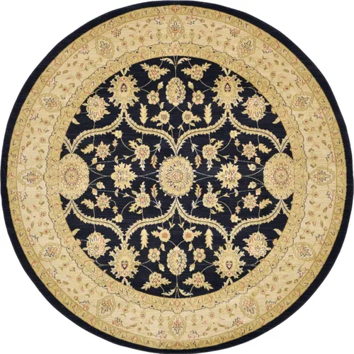 Miniatura 23 de Unique Loom Edinburgh Collection - Alfombra clásica oriental tradicional francesa con diseño floral inspirado en el campo