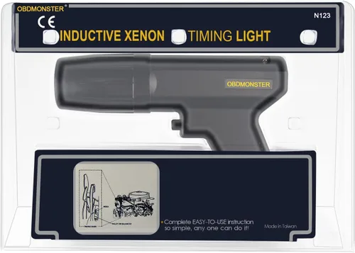 Miniatura 8 de Pistola de sincronización automotriz de 12V, pistola de sincronización de encendido inductiva para motores de gasolina de 2 y 4 tiempos para N123