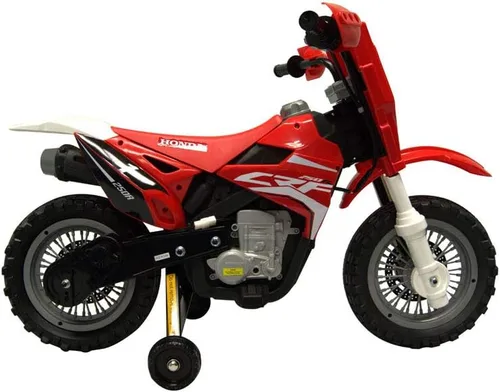 Miniatura 3 de Best Ride on Cars Honda CRF250R Dirt Bike 6V Rojo