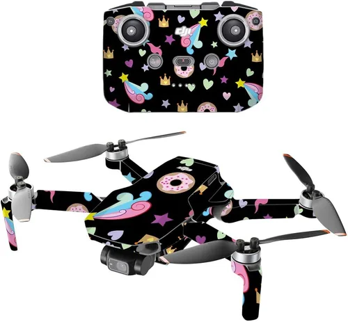 Miniatura 20 de MightySkins Compatible con DJI Mini 2 Dron portátil – Panda Hello Funda protectora de vinilo duradera y única Fácil de aplicar, quitar y cambiar