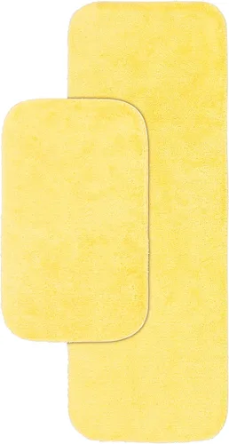 Miniatura 95 de Garland Rug 2 alfombras de baño tradicionales de nailon lavables color morado (17 x 24 pulgadas, 21 x 34 pulgadas), suaves, absorbentes y elegantes