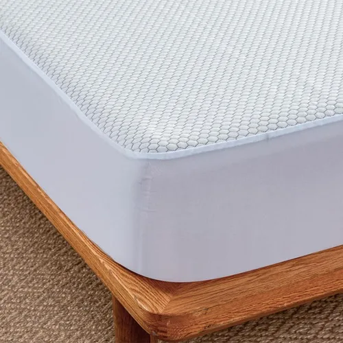 Miniatura 7 de Protector de colchón impermeable, 100% impermeable y silencioso, funda de colchón de fibra de rayón suave, transpirable, bolsillo profundo de 8 a 14