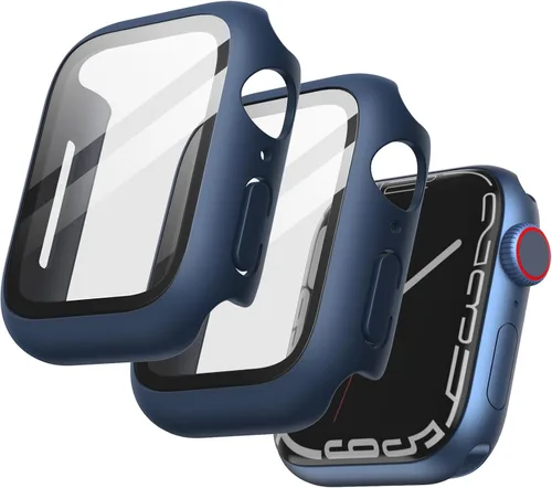Miniatura 33 de JETech Funda con protector de pantalla para Apple Watch SE 3/2/1 (2025/2022/2020)/Series 6 5 4 de 1.575 pulgadas, cubierta protectora total, Negro