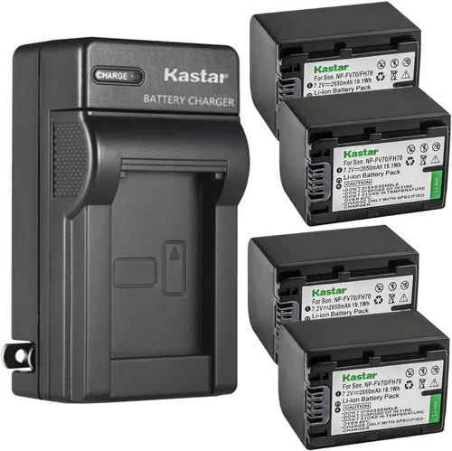 Miniatura 7 de Kastar AC Wall Battery Charger Replacement for Sony PXW-X70, DCR-PJ5, DCR-SR10, DCR-SR15, DCR-SR20, DCR-SR21, DCR-SR58, DCR-SR68, DCR-SR73