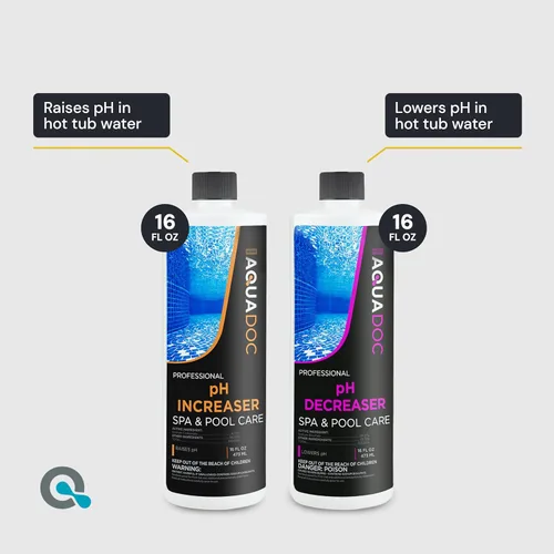 Miniatura 5 de Kit de Inicio de Químicos para Jacuzzi - Kit de Inicio de Cloro para Spa Jacuzzi - Kit de Inicio Conveniente para Jacuzzi y Kit de Control de pH