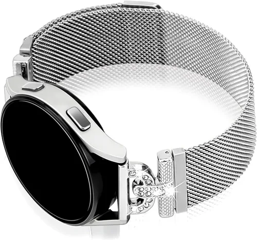 Bandas magnéticas compatibles con Samsung Galaxy Watch 7/FE/6/5/4 1.575 in 1.732 in, 5 Pro, Watch 4/6 Classic 1.654 in 1.811 in 1.693 in 1.850 in,