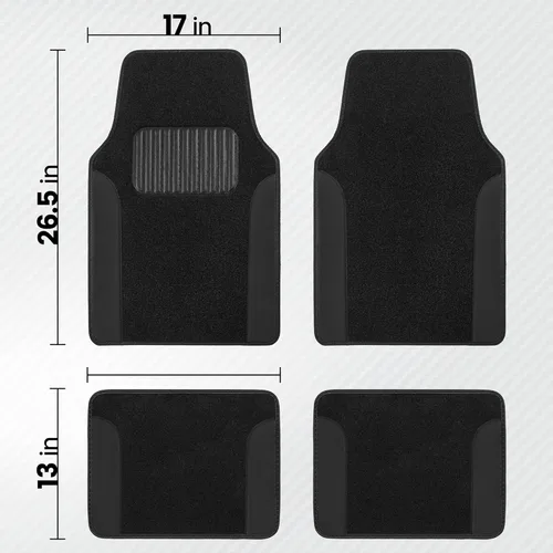 Miniatura 7 de Alfombrillas de cuero sintético para automóvil, alfombras impermeables para automóvil, SUV, camiones, camionetas, tapetes para automóvil, accesorios