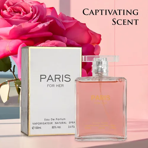 Miniatura 11 de NovoGlow Paris For Her Eau de Parfum - Perfume en aerosol, fragancia para mujer, colonia diaria casual, botella de 3.4 onzas, aroma duradero, regalo