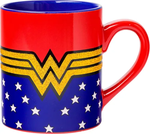 Miniatura 8 de Silver Buffalo DC Comics Taza de cerámica con logotipo de Batman, 20 onzas