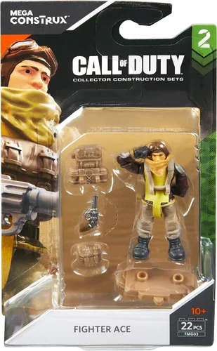 Miniatura 6 de Mega Construx Call of Duty WW2 Pilot Building Set (1 pieza)