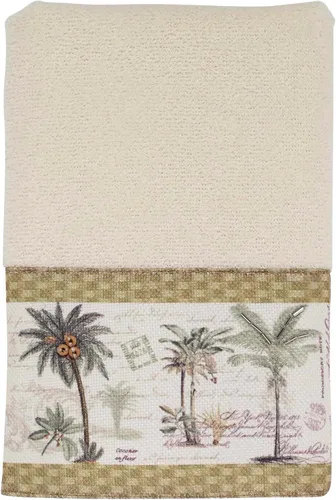 Miniatura 9 de Avanti Linens - Toalla de algodón suave y absorbente, palma de colonia Colonia Palm