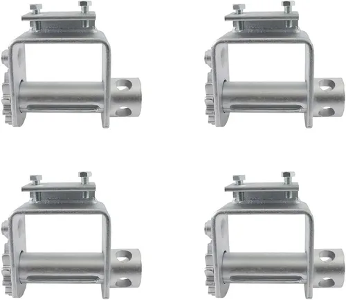 Miniatura 10 de Mytee Products Cabrestante de remolque portátil atornillado de alta resistencia con recubrimiento en polvo negro, 16,500 libras BS