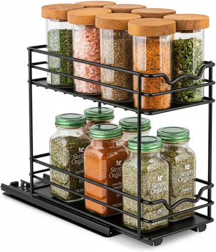 Miniatura 16 de HOLDN' STORAGE Organizador de gabinete extraíble, organizador resistente con garantía limitada de por vida -17 pulgadas de ancho x 21 pulgadas