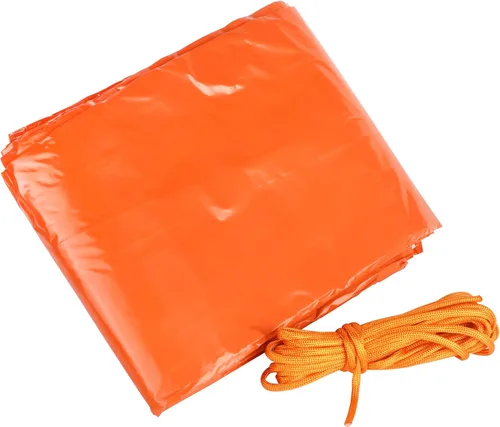 Miniatura 9 de Emergency Survival Tent Life Shelter 2 Person Mylar Tube Tents Tarp with Whistle & Paracord Year-Round All Weather Protection for Car Outdoor Hiking