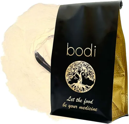 bodi : Panax - Polvo de raíz de ginseng americano | 2 oz a 5 libras | 100% puro natural hecho a mano (4 onzas)