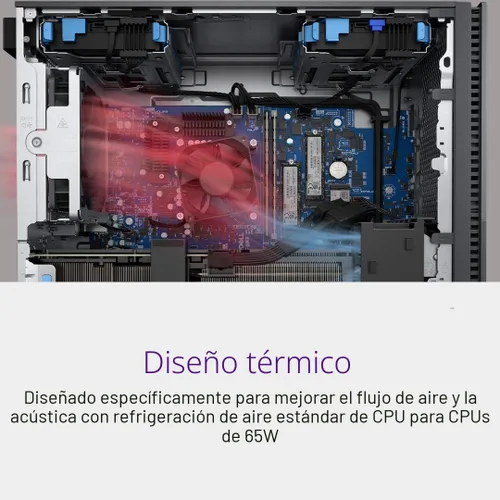 Miniatura 7 de Dell Tower Plus EBT2250 Desktop - Intel Core Ultra 7 265, SSD de 1 TB, 32 GB de RAM DDR5, Intel UHD, 1 año de servicio in situ y 6 meses de Dell