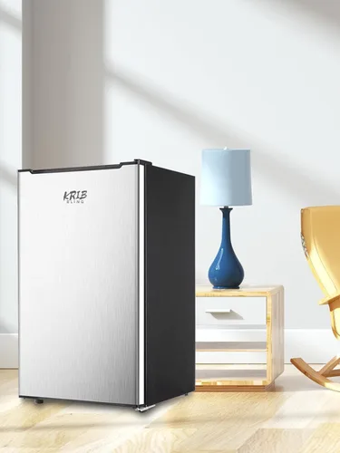 Miniatura 8 de Congelador vertical compacto de 3.0 pies cúbicos, estantes extraíbles, mini congelador, refrigerador de una sola puerta de baja energía para Plateado